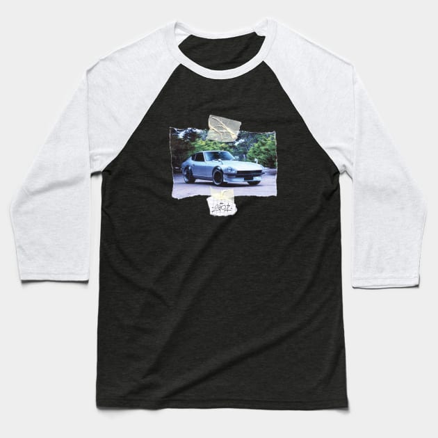 Datsun 240z - Case files Baseball T-Shirt by Cero